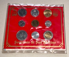 "Folder Souvenir 9 Monete San