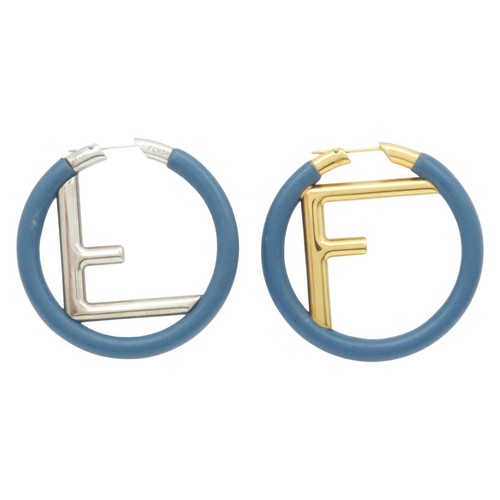 Orecchini cerchio fendi - orecchini,