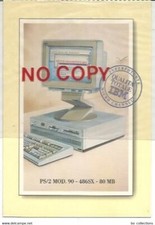 IBM PS/2 Mod.90 486X 80MB. Auguri dal vostro concessionario. Personal Computer