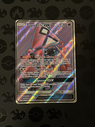 Carta pokemon tapu lele - carta,