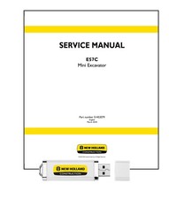 New Holland NH E57C Cab Tier 4