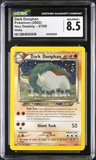 CGC 8.5 Dark Donphan 2002 Neo