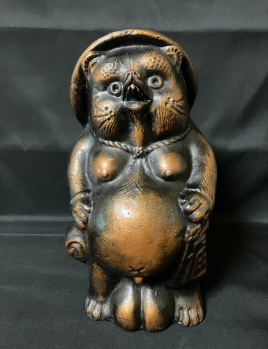 Statuina cane procione tanuki - statuina,