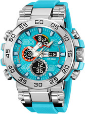 Orologio Da Uomo Sportivo Militare, Impermeabile, Digitale, Analogico, Tattico, 