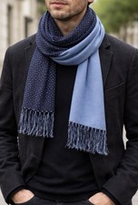 Sciarpa uomo doppiofacciale E