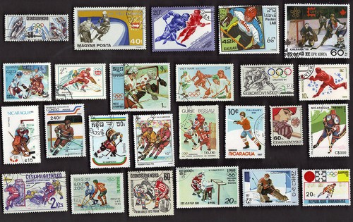 All different ice hockey on - ice,