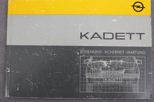 Opel kadett manuale di - kadett-e,