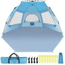 Glymnis Tenda da Spiaggia Quick Up Tenda grande della spiaggia Tenda (x2p)