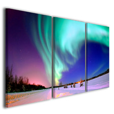 Quadro su tela Aurora borealis