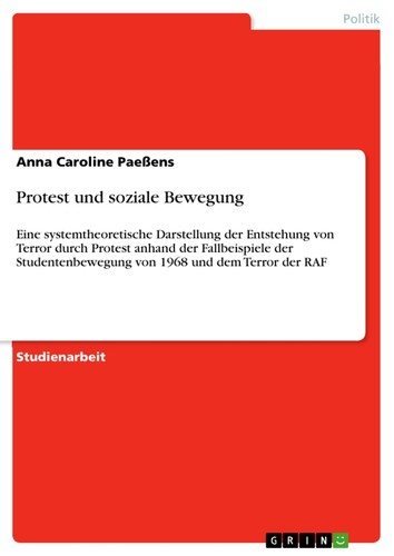 Protest und soziale bewegung - protest,