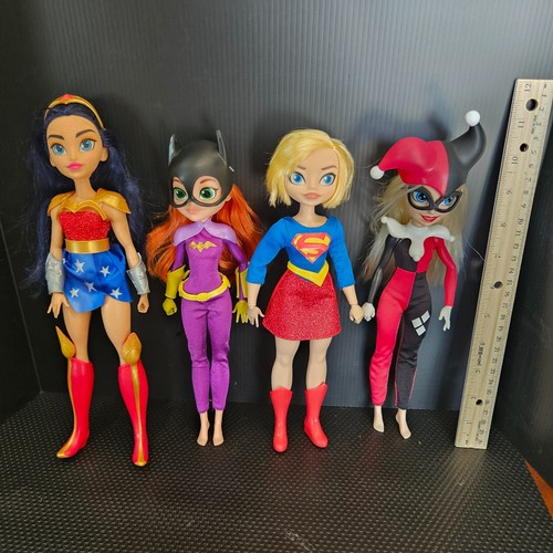 Lotto bambole super hero - dc,