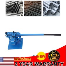 Piegatrice compatta per metallo 7 matrici 1"-1/2" panca barra piatta asta piegatrice freno