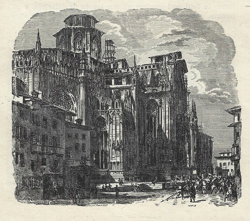 Stampa antica promessi sposi - stampa,