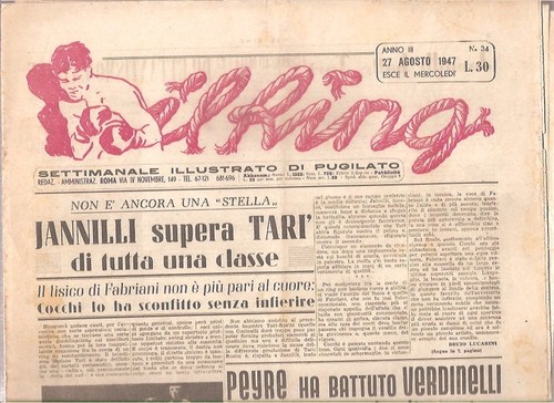 Ring settimanale pugilato - ring,