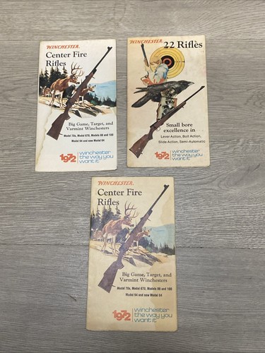 Brochure winchester rifles - brochure,