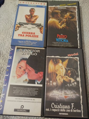 Lotto vhs film - vhs📼4, film: