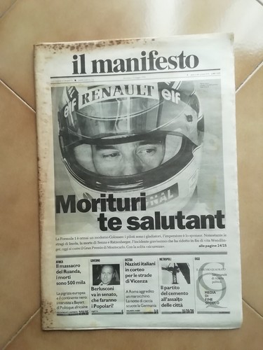 Ayrton senna cover quotidiano - senna,