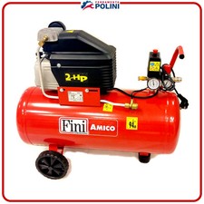 COMPRESSORE ARIA FINI AMICO 50/2400  Lt.50  HP2  BAR 8  ORIGINALE FINI