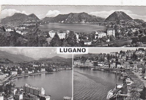 Cartolina lugano ticino - cartolina,