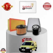 KIT TAGLIANDO 4 FILTRI FIAT SCUDO 1.9 D 51KW 69CV DAL 2004 -> 2007