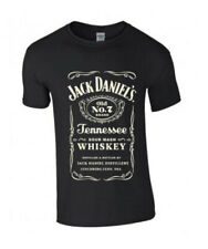 T-shirt nera Jack Daniels JD
