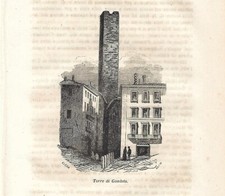 Stampa antica BERGAMO ALTA