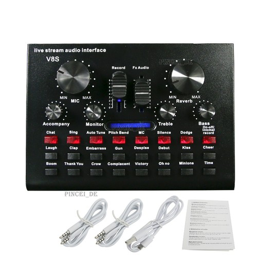 Scheda audio v8s - v8s, stream
