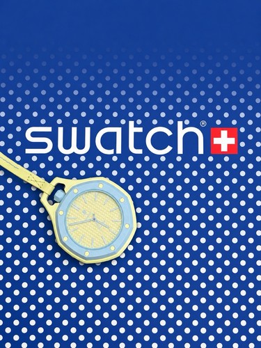Orologio swatch royal pop blue - royal,
