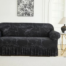 Stretch Sofa Cover with Skirt