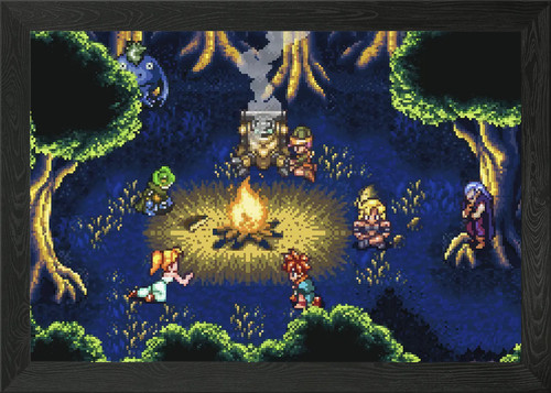 Chrono trigger con cornice - chrono,