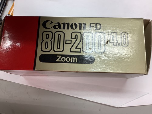 Canon 200mm f - fd, f/4