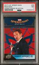 2017 UD Marvel Spider-Man