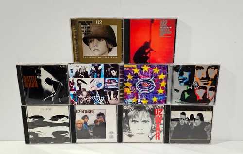 Collection of 10 albums - u2,