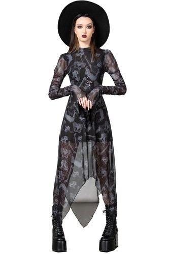 Maxi abito killstar - killstar,