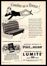 1950 Lumite Tessuto Saran Auto