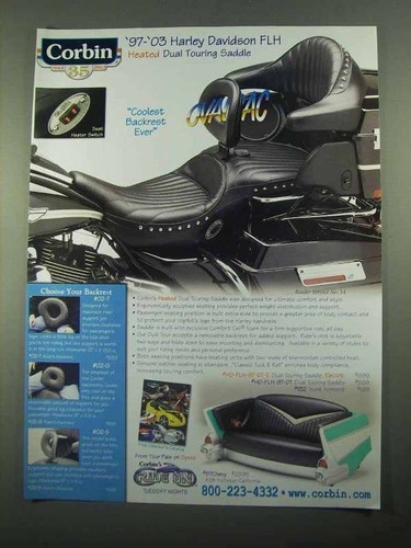 2003 corbin heated dual - corbin,