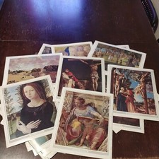 Lotto Di 84 Stampe Di Pittori Italiani E Mondiali Misure 30,5x24,5 Cm