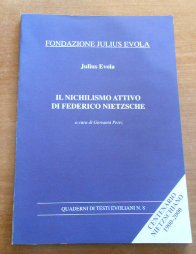 Julius evola nichilismo - julius,