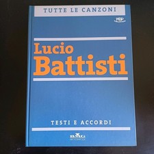 LIBRO LUCIO BATTISTI TUTTE LE