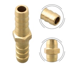 1Pcs Metallo Ottone Dritto