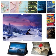 Custodia flip supporto tablet in pelle adatta a Lenovo Tab E10/M7/M8/M9/M10/M11/xiaoxin