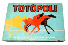 TOTOPOLI - GIOCO DA TAVOLA EG - VINTAGE ANNI 60 – GIOCO COMPLETO