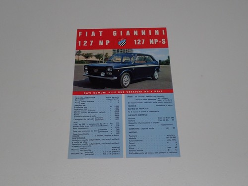 Fiat giannini 127 - 127, np-s