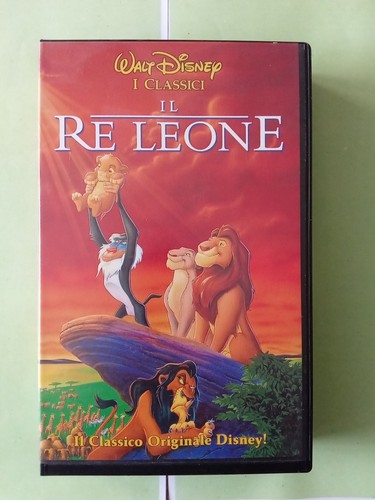 Videocassetta vhs leone - il,
