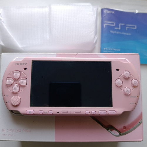 Console psp 3000 blossom pink - 3000,