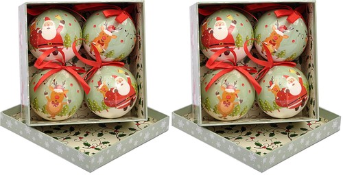 Ciao set sfere decoupage - sfere,