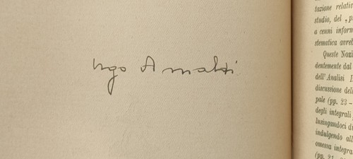 1935 firma ugo amaldi - di,