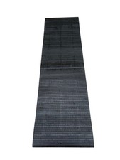 Tappeto Bamboo a Metraggio Nero  h 50 cm antiscivolo legno bambù passatoia doghe