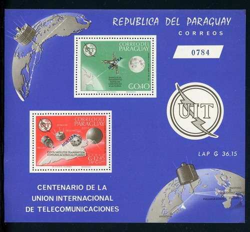 Paraguay scott 900a - mnh, s/s