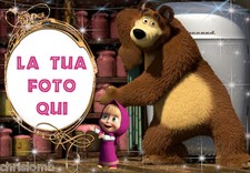 Cialda MASHA E L'ORSO